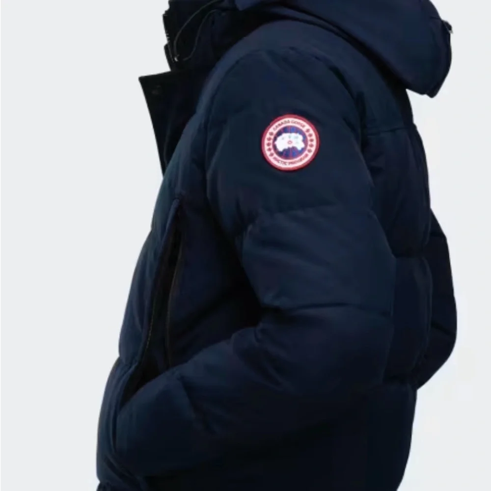 Canada Goose Men’s L Wyndham Parka new Navy Blue - Picture 3 of 8